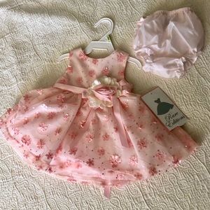 Baby Girls Pink Party Dress